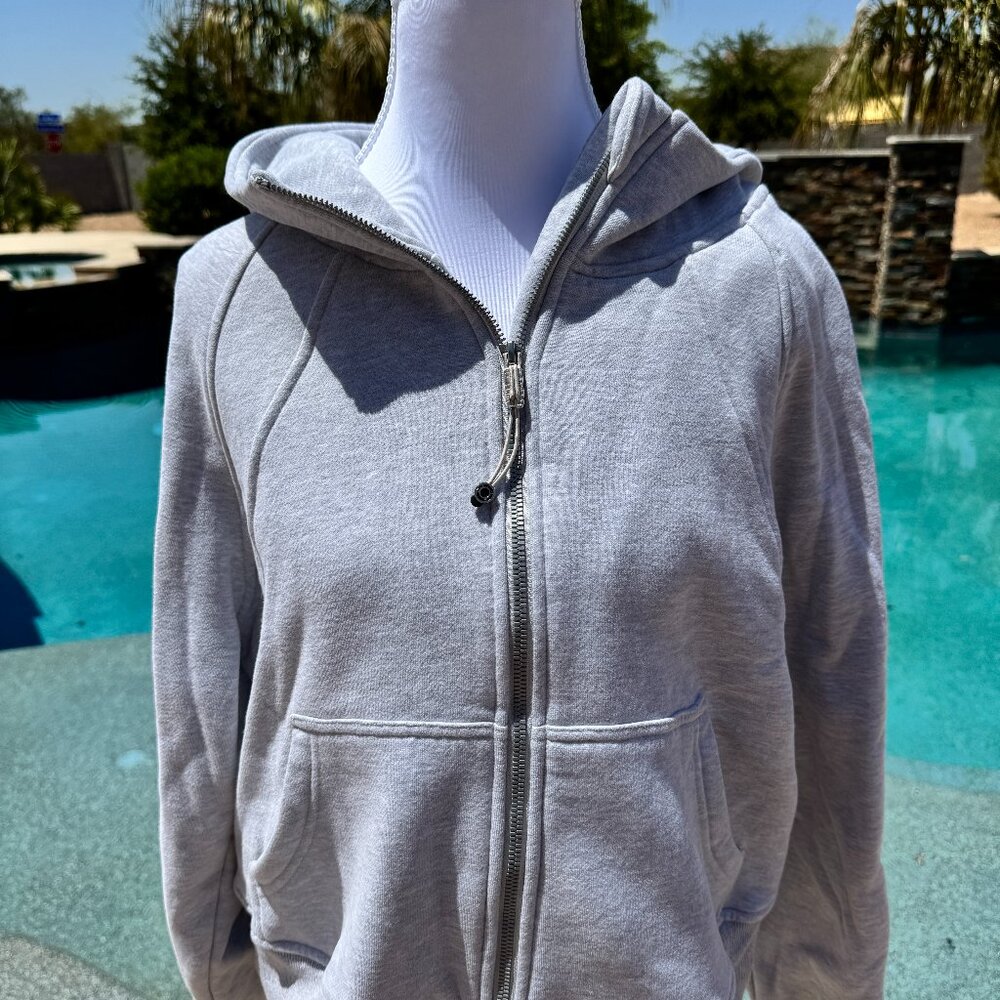 NEW Amazon Brand Gray Zip Up Style Hoodie Sweatshirt Size Small